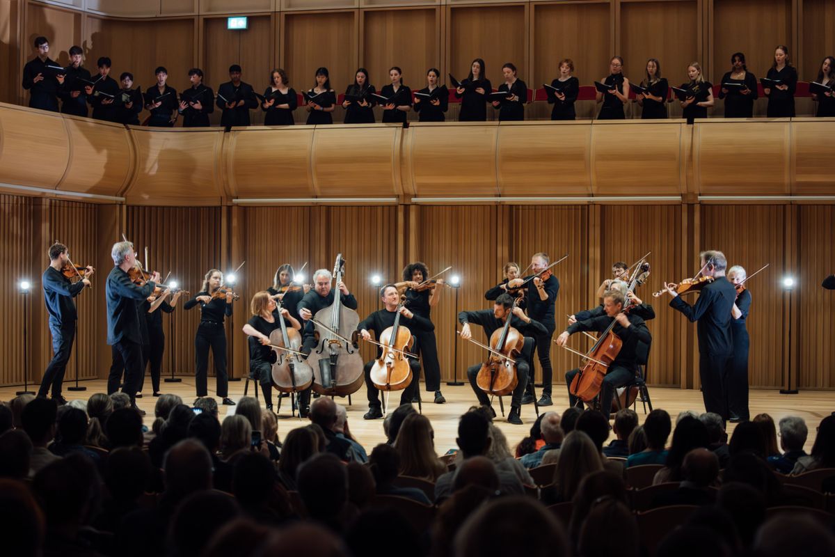 Scottish Ensemble in the Sohmen Concert Hall